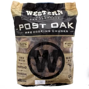 Western BBQ Post Oak Wood Chunks