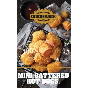 Crackerjack Mini Battered Hot Dogs