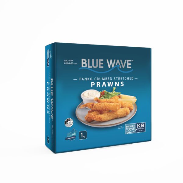 Blue Wave Panko Crumb Stretched Prawns