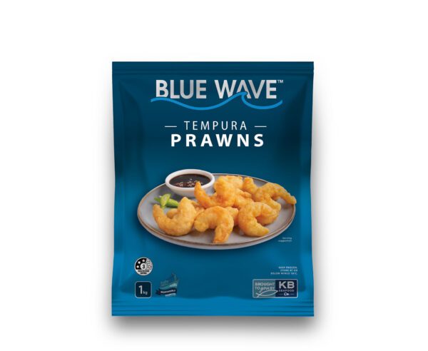 Blue Wave Tempura Prawns