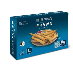 Blue Wave Prawn Cones