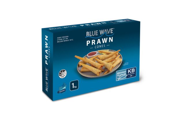 Blue Wave Prawn Cones