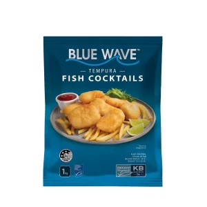 Blue Wave Tempura Fish Cocktail