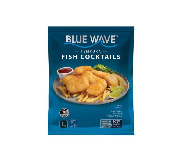 Blue Wave Tempura Fish Cocktail