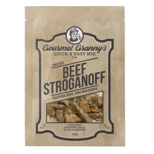 Gourmet Granny's Beef Stroganoff
