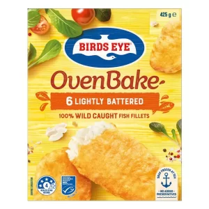 Birds Eye Oven Baked Fish Fillet 425g