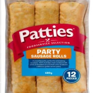 Patties Party Sausage Rolls 12 pack